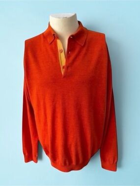 BUGATCHI UOMO NEW Merino Wool Sweater Size Medium